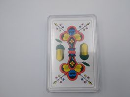 Jasskarten Standard Cellophan mit "VERWO" Logo