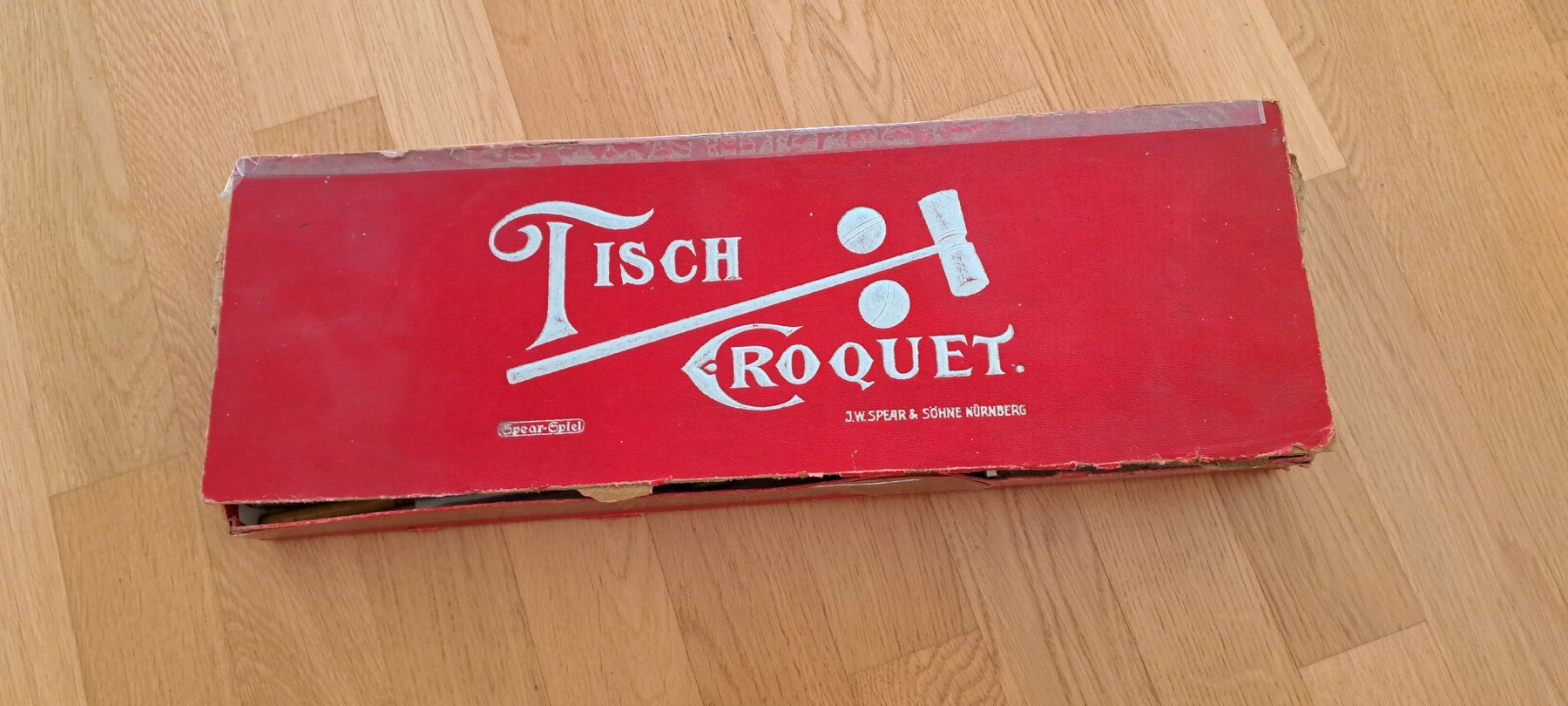 Giocattoli: TISCH CROQUET, Antikes Spiel – Usato da Adliswil venduto da Marlotti