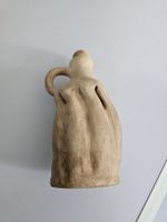 Bottiglia decorativa in terracotta con tappo