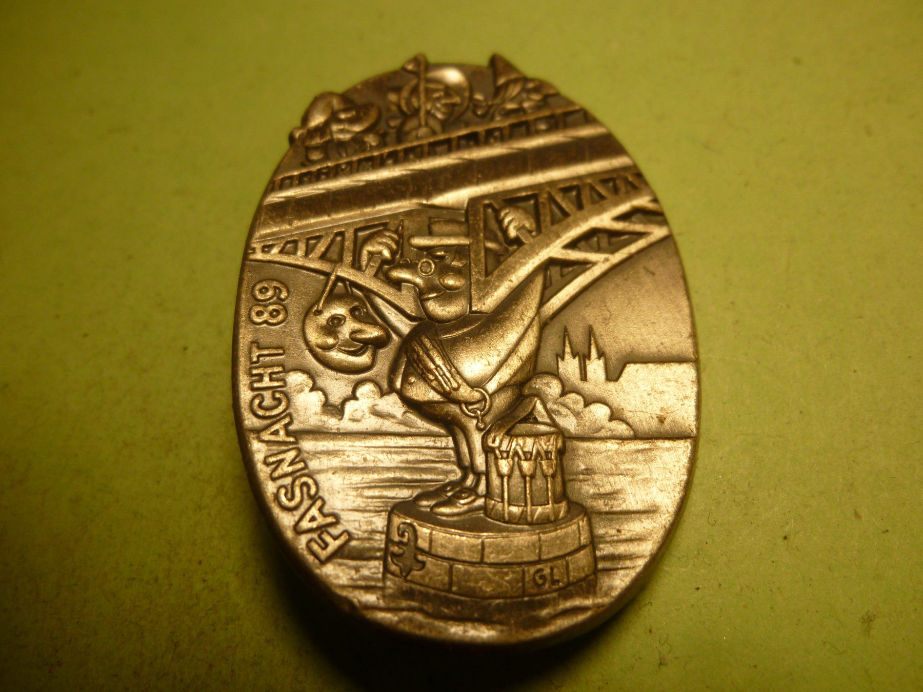 Placchette & Badge: BASEL 1989 SILBER – Usato da Ried (Muotathal) venduto da Mandarin02