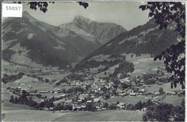 Chateau d'Oex - Vue generale