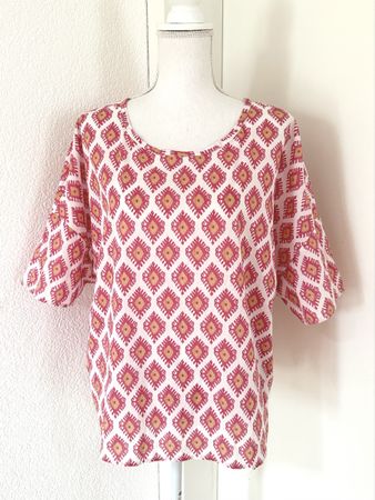 Leichte Bluse ( Shirt ) von NILE, Gr. XL NEU. 100% Baumwolle