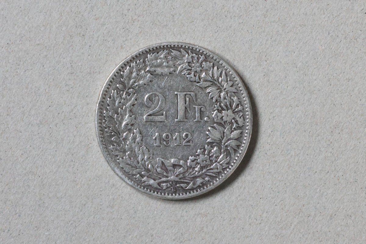 Tutti le monete: 2 Franken silber 1912 – Usato da Wil SG venduto da Ikw