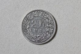 2 Franken silber 1912