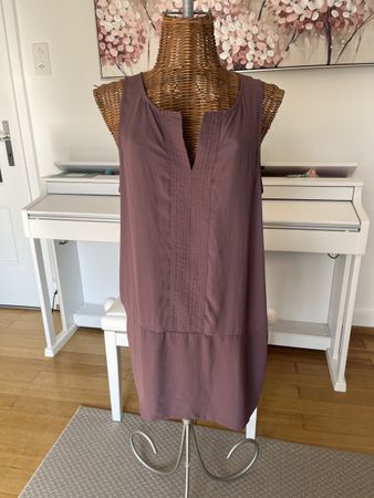 Lange Tunika, violet, S/M