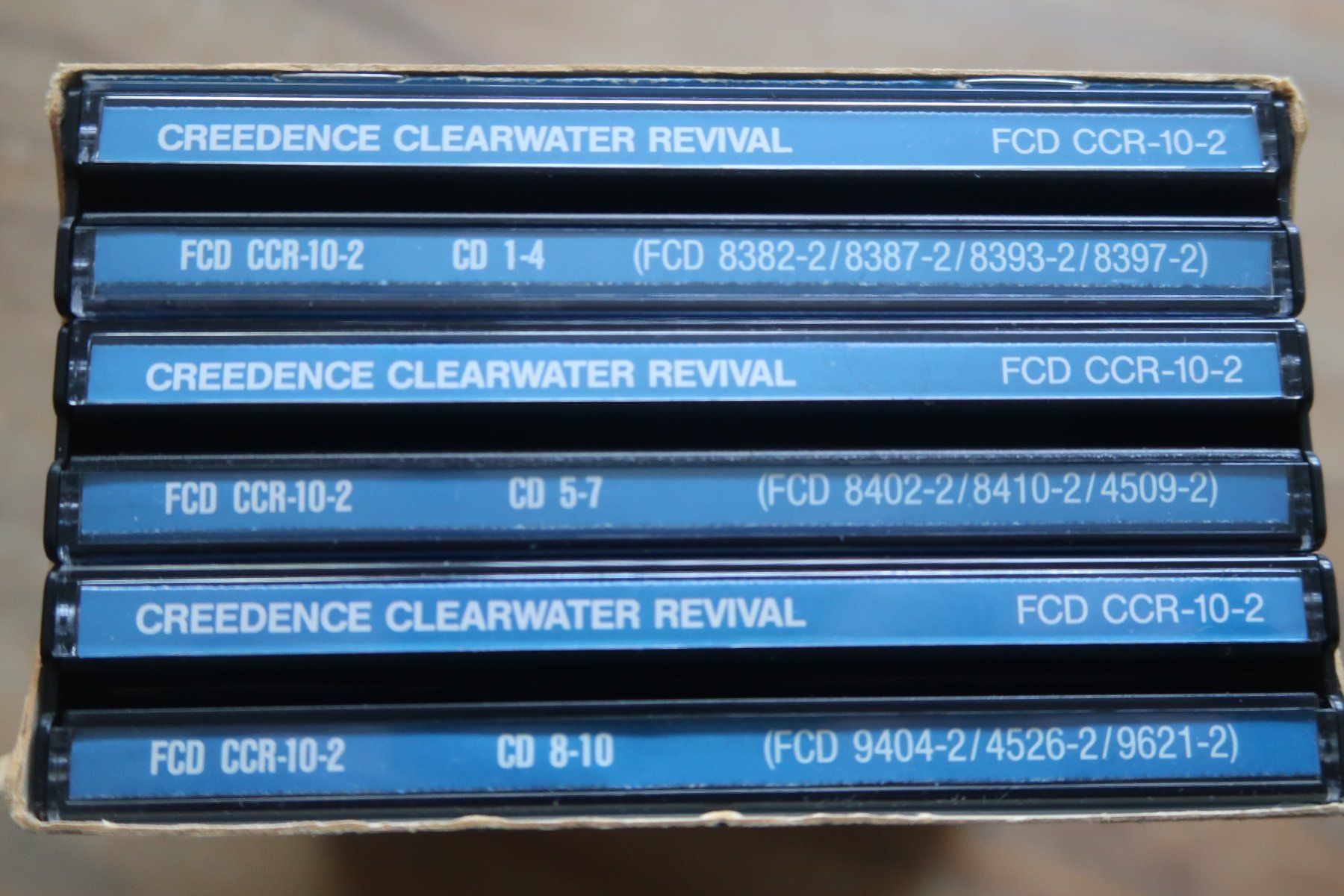 CDs: CREEDENCE CLEARWATER REVIVAL - 10 CD COLLECTION – Gebraucht aus Basel von Patiscat 5