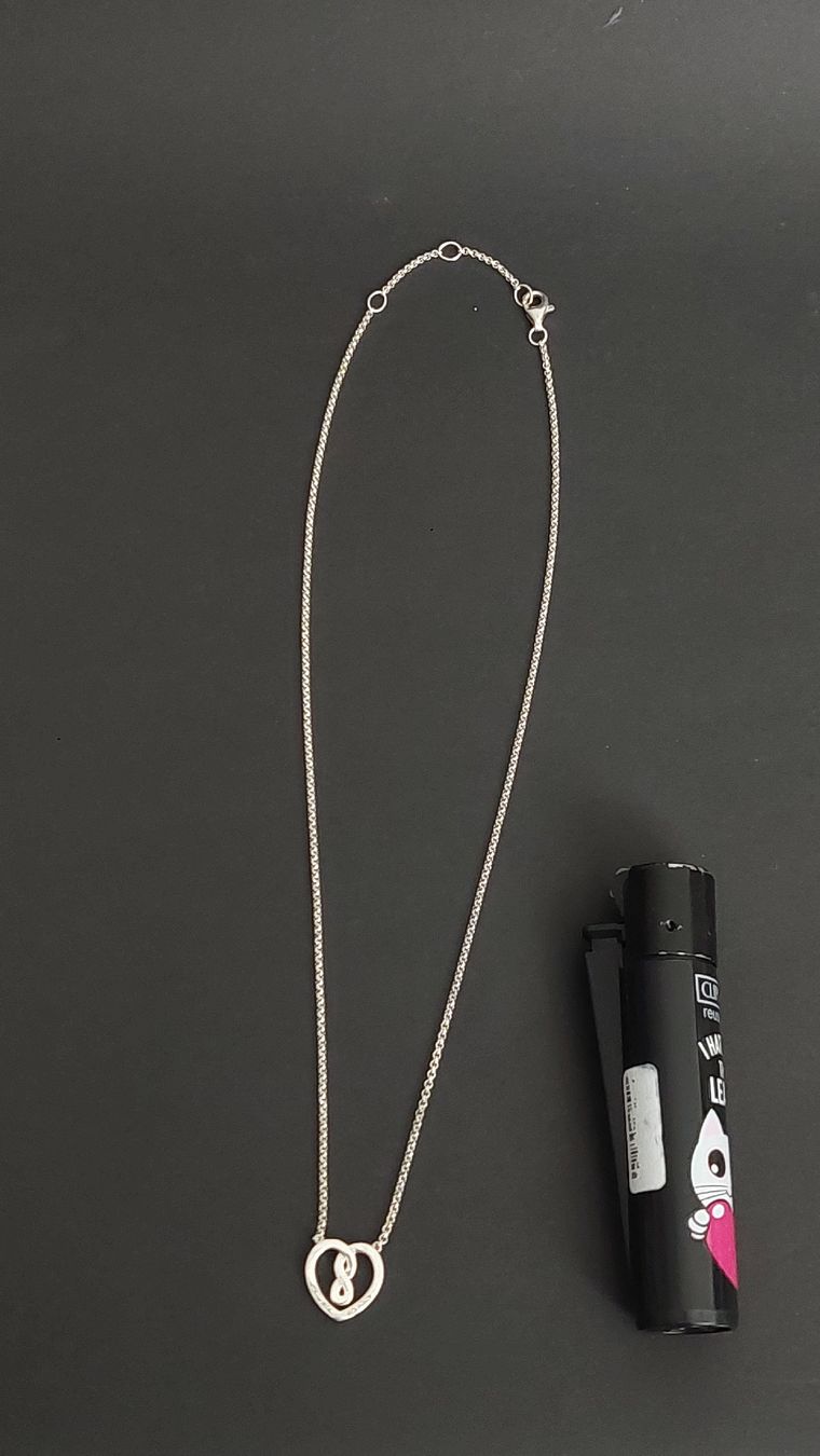 Thomas Sabo Catenine: Thomas Sabo Halskette Herz & Infinity – Nuovo (secondo la descrizione) da Zürich venduto da Rose-Black 3