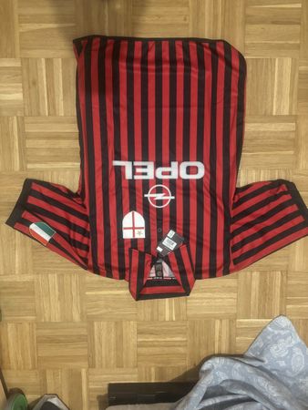 Maillot AC Milan Centenaire Réédition Officielle Taille M