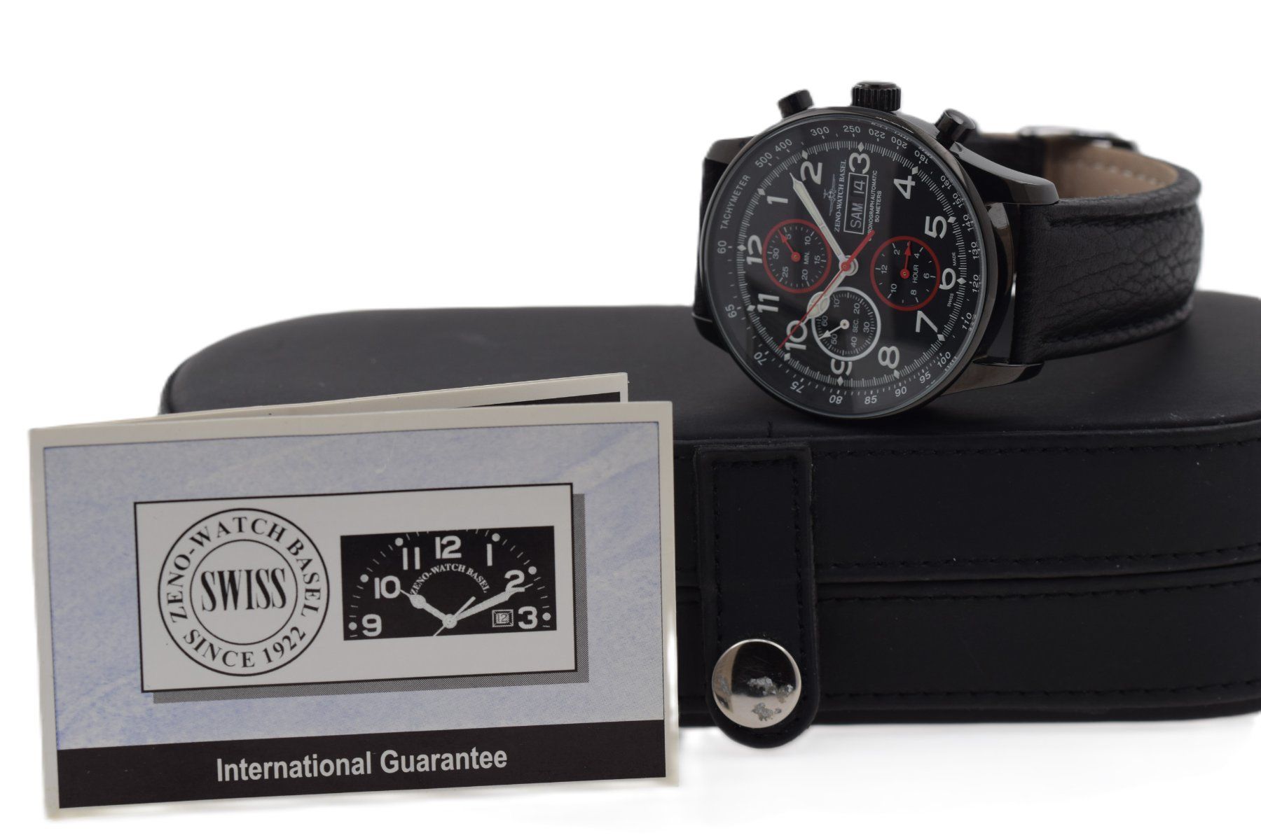 Zeno Orologi: Zeno X-Large Pilot Chronograph Valjoux 7750 Ref. P557 – Usato da Arni AG venduto da magnetKRAFT 6