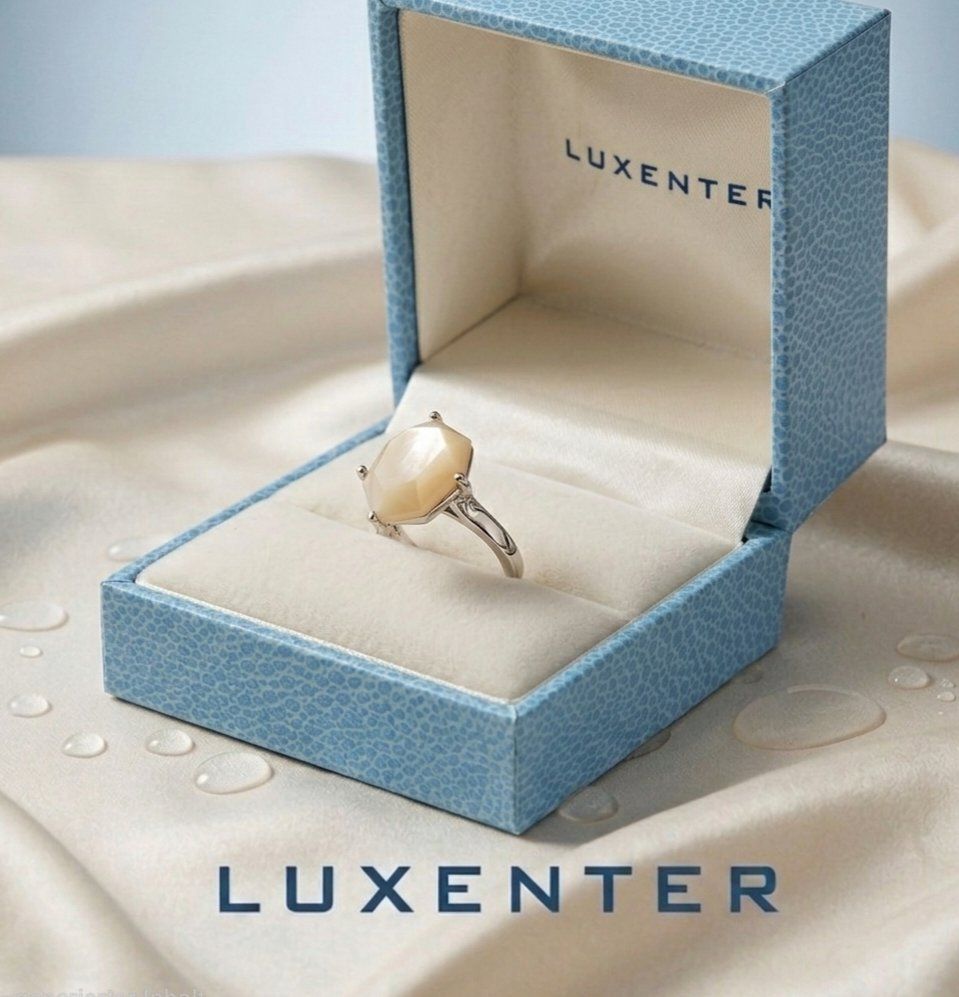 Anelli: Silberring 925 mit Perlmutter, elegant & edel - Neu – Nuovo e nell'imballaggio originale da Uetikon am See venduto da Coralreef 1