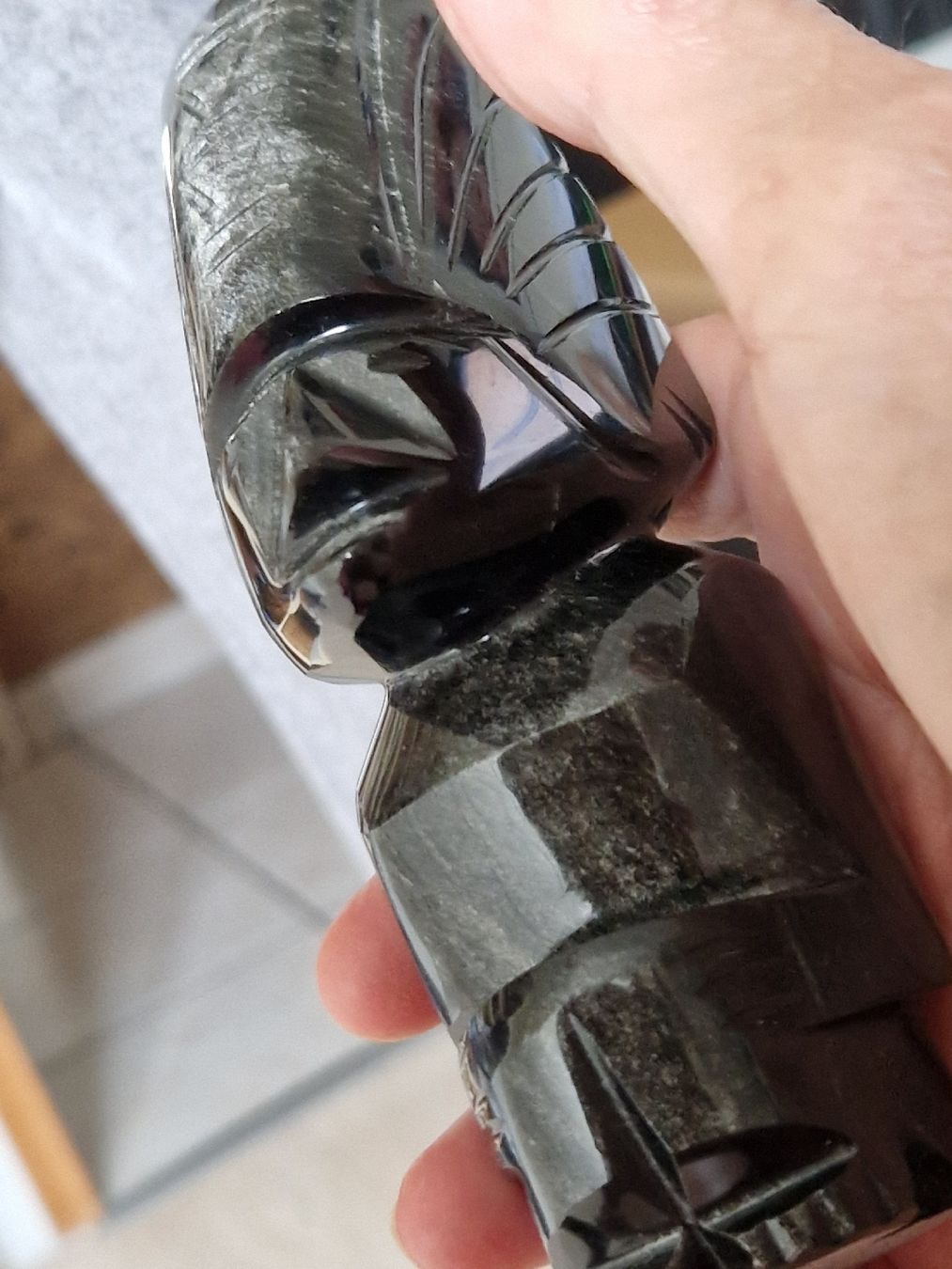 Sculture & Statue: OBSIDIENNE ARGENTÉE  16 cm – Nuovo (secondo la descrizione) da SAXON venduto da Mariposita1428 2