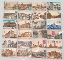 41 Ansichtskarten Belgien