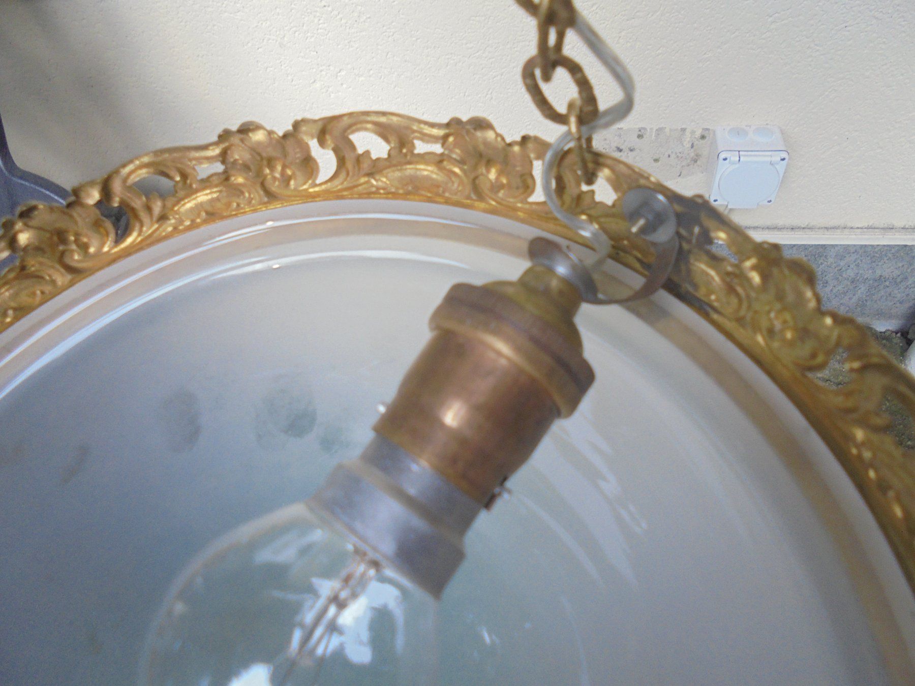 Lampadari & plafoniere: Antike Deckenlampe von ca. 1940 – Usato da Camorino venduto da Hunpete 4