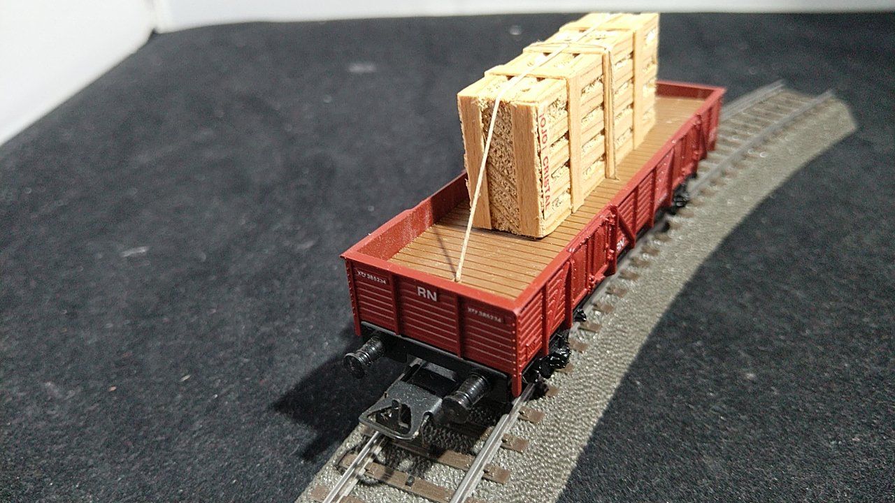 Modelleisenbahnen: Electrotren 1107 Güterwagen mit Beladung – Neu (gemäss Beschreibung) aus Uster von Regenwurm61 2