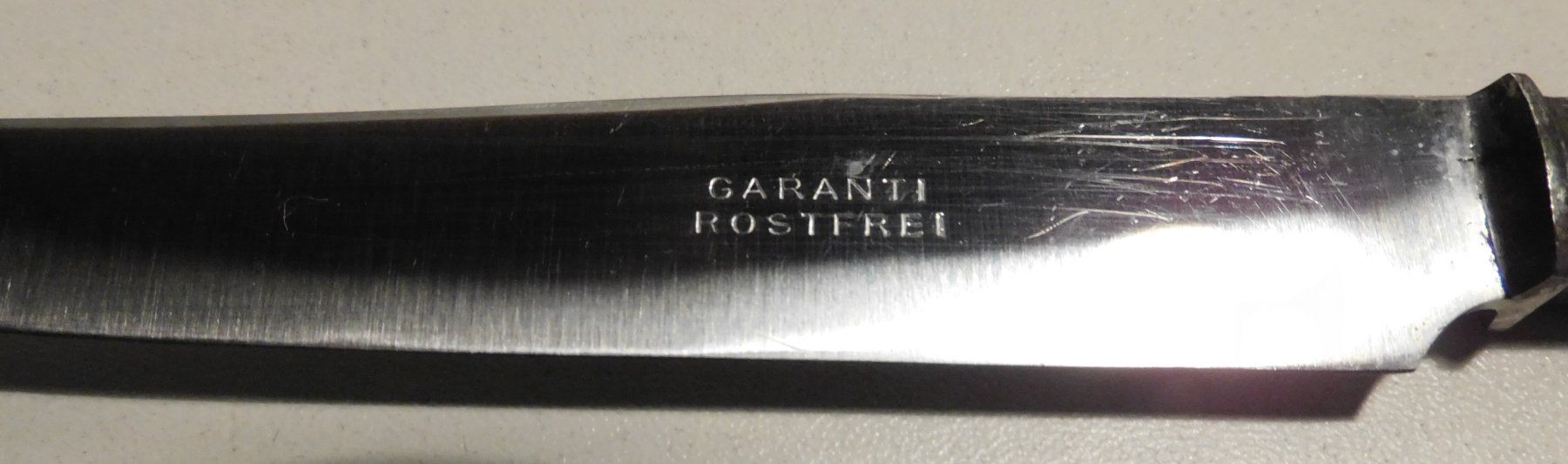 Posate: Messer 6 antike Messer 20 cm – Usato da Sursee venduto da 76 3