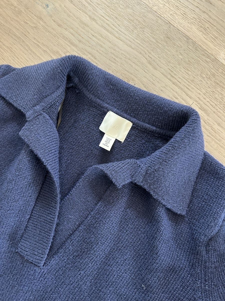 H&M Vestiti: Strick Kleid lang blau H&M Gr. 38 M – Usato da Zug venduto da Gibbi80 1