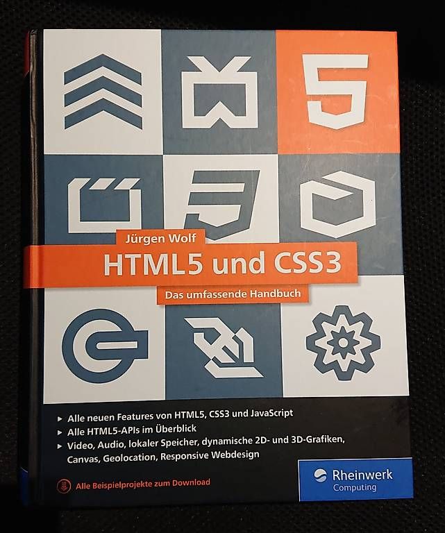 Libri: HTML5 und CSS3 Das umfassende Handbuch – Usato da Allschwil venduto da BiHoh