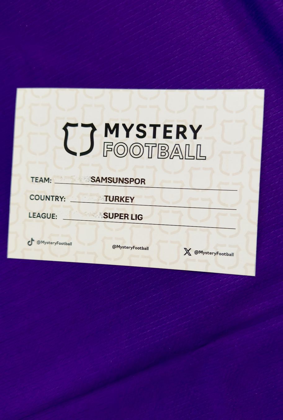 Canottiere & Pantaloni: Samsunspor 2021-22 – Nuovo e nell'imballaggio originale da Marin-Epagnier venduto da ArHofm 3