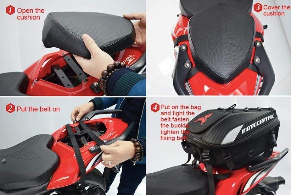 Borse: Motorrad Rücksitz Tail Tasche 37L + Extendo Beintasche – Nuovo e nell'imballaggio originale da Geneve venduto da Titi2008 6