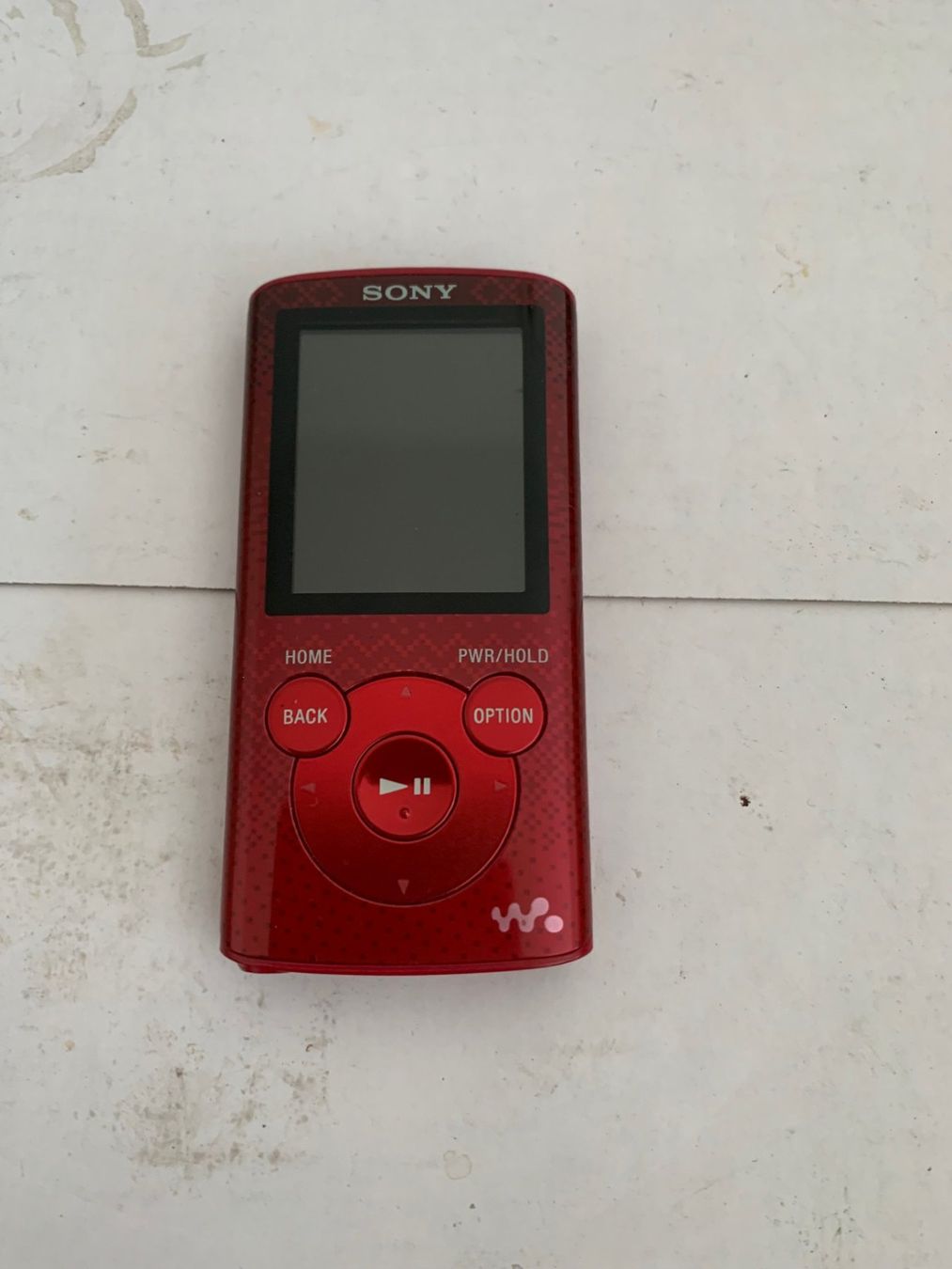 Sony Tragbarer Mediaplayer: Sony Walkman NWZ-E384 Digital Player rot – Defekt aus Emmen von newdeal1970 1