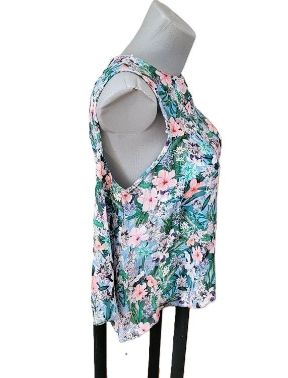 Zara Tops: geblümtes Top von ZARA Gr. M – Gebraucht aus Füllinsdorf von Sunnebliemli7 2