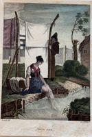 François de Villain (19. Jh.) - kolorierte Lithographie