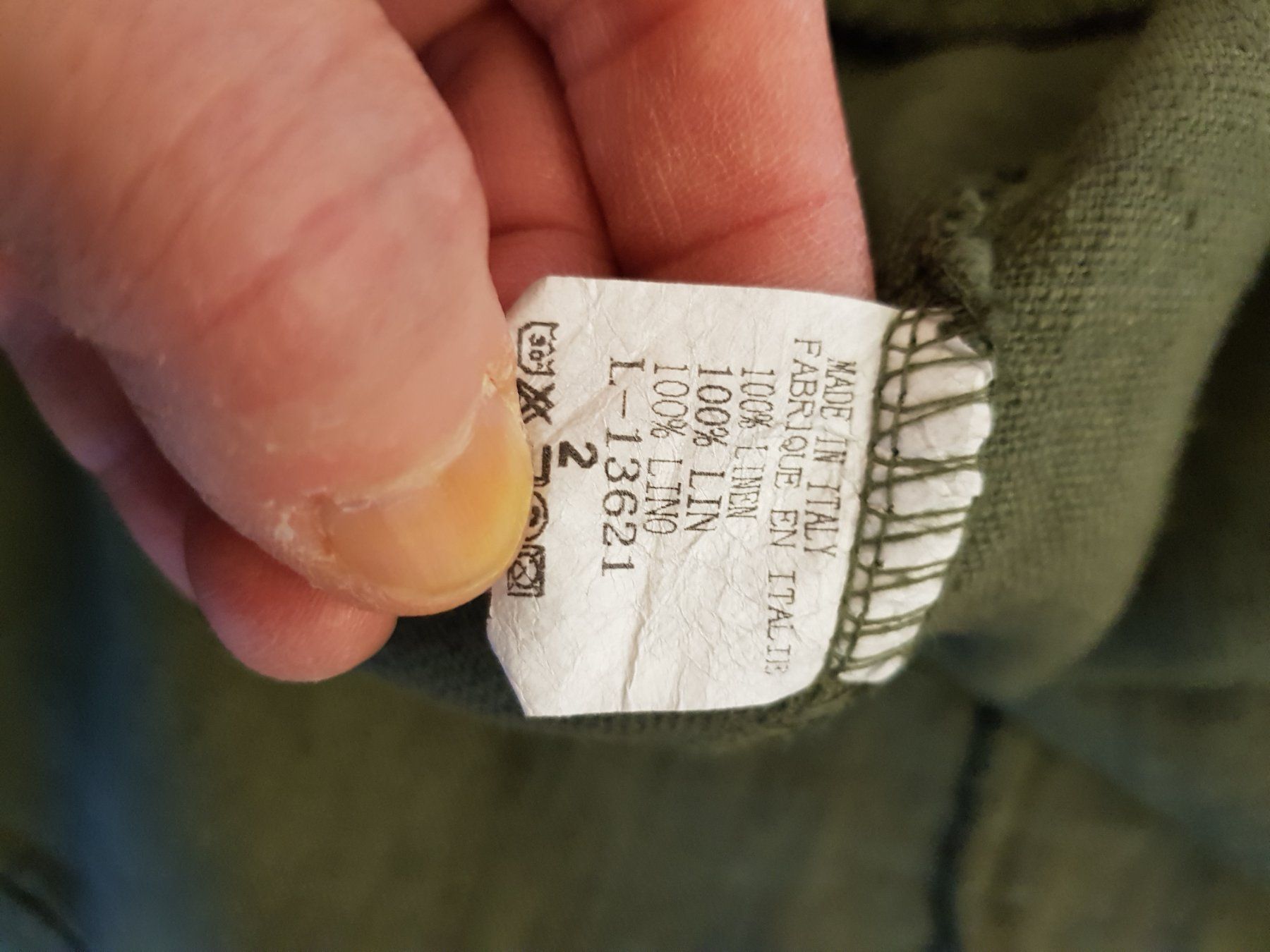 Jacken: Veste en lin épais, taille 2 neuve – Neu (gemäss Beschreibung) aus Veyrier von sosozizou 5