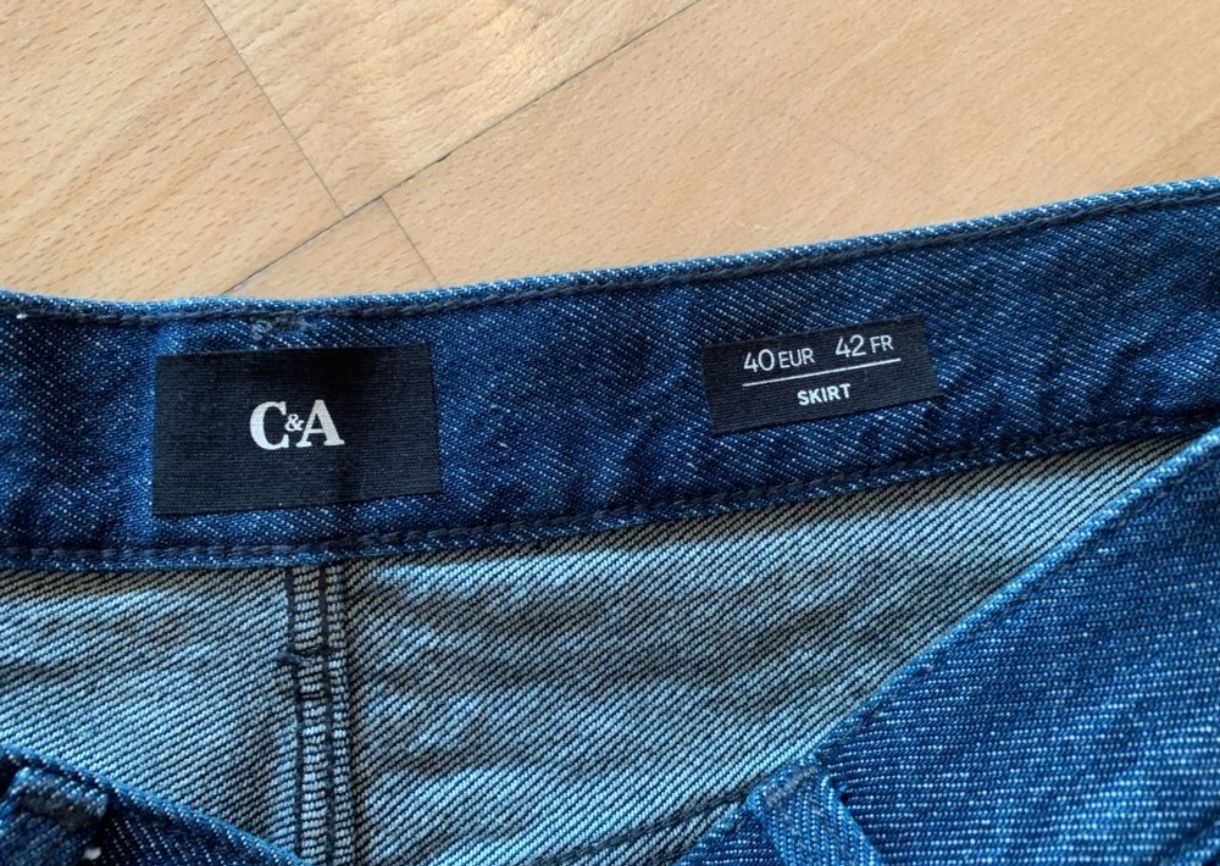 C&A Gonne: Jeans Jupe Gr. 40 – Nuovo (secondo la descrizione) da Stettlen venduto da gpa18 3