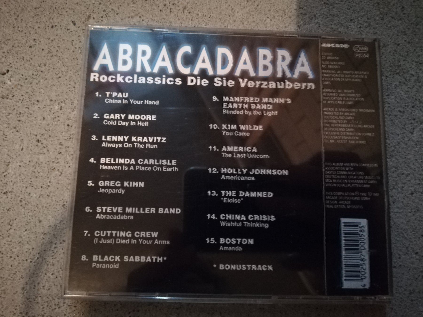 CD: CD Abracadabra – Usato da Büttikon AG venduto da Amineah 1