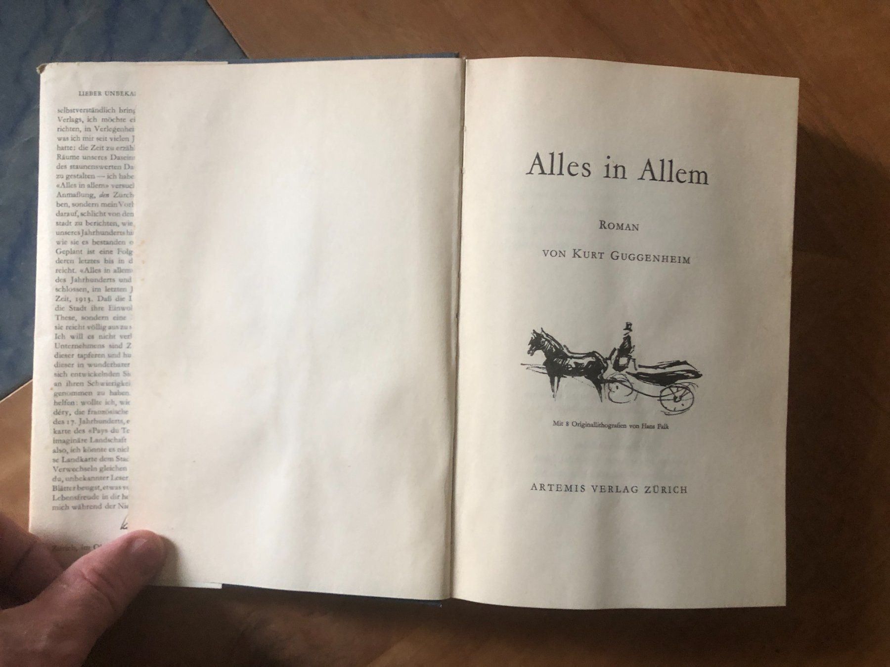 Bücher: Kurt Guggenheim: Alles in Allem, 4 Bde. – Gebraucht aus Zürich von allp 2