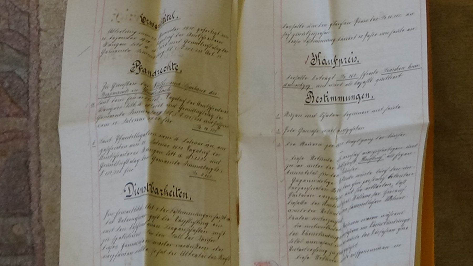Documenti: Antiker Kaufbrief Rumisberg 1911 – Usato da Wiedlisbach venduto da Bobesch10 1