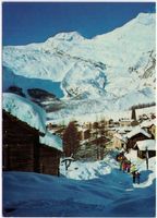 Saas Fee mit Alphubel & Täschhorn