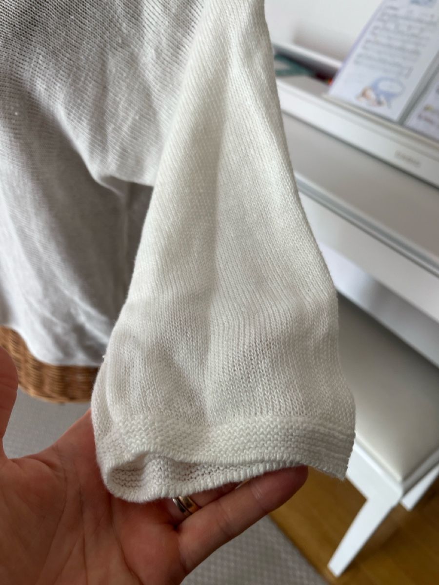Nile Pulls & Sweat-shirts: Nile Leinenpullover, weiss, XS (S) – D'occasion à Solothurn par Bobesch08 2
