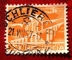 CH Briefmarken Nr. 298 Stempel   