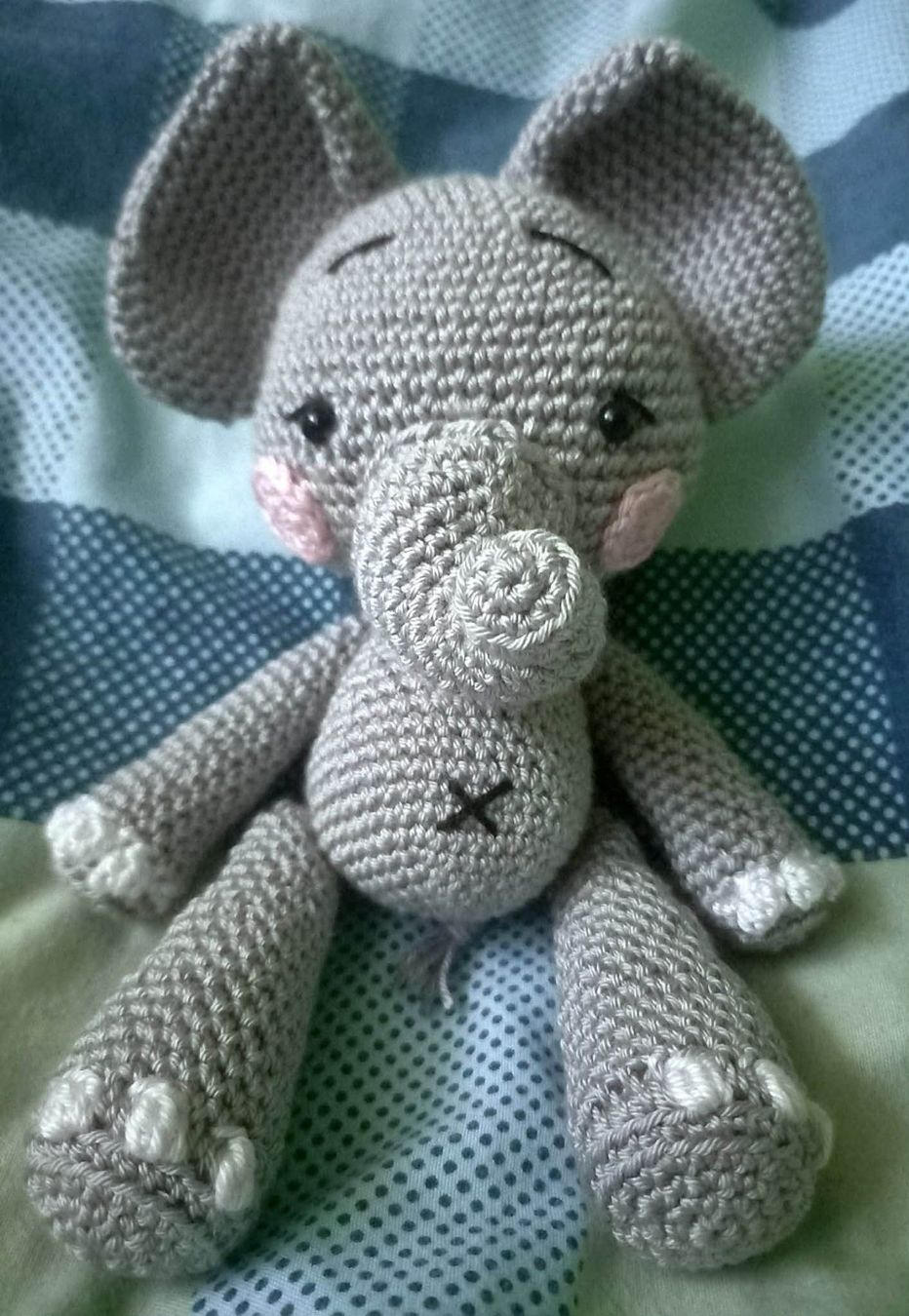 Giocattoli: Elefant, Amigurumi – Nuovo (secondo la descrizione) da Suhr venduto da halaszpeter