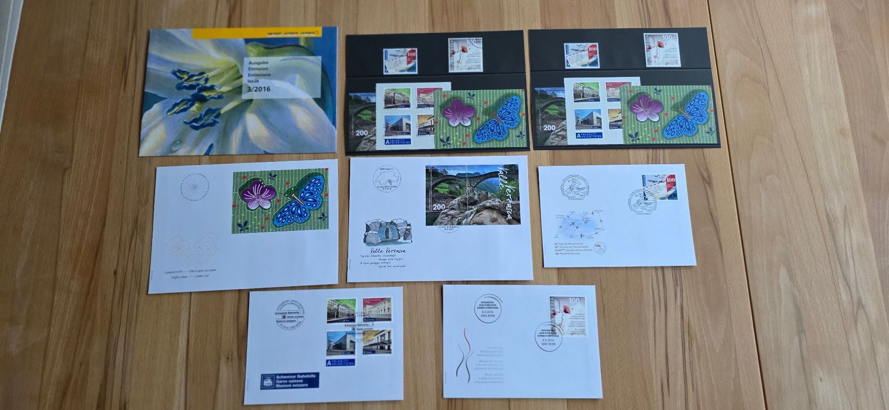Alle Briefmarken: CH-Briefmarken Jahresausgabe 2016 – Neu (gemäss Beschreibung) aus Wettswil von Schnuebe 4