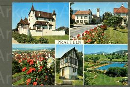 AK Pratteln BL 5- fach- Multibild ≈ 1970