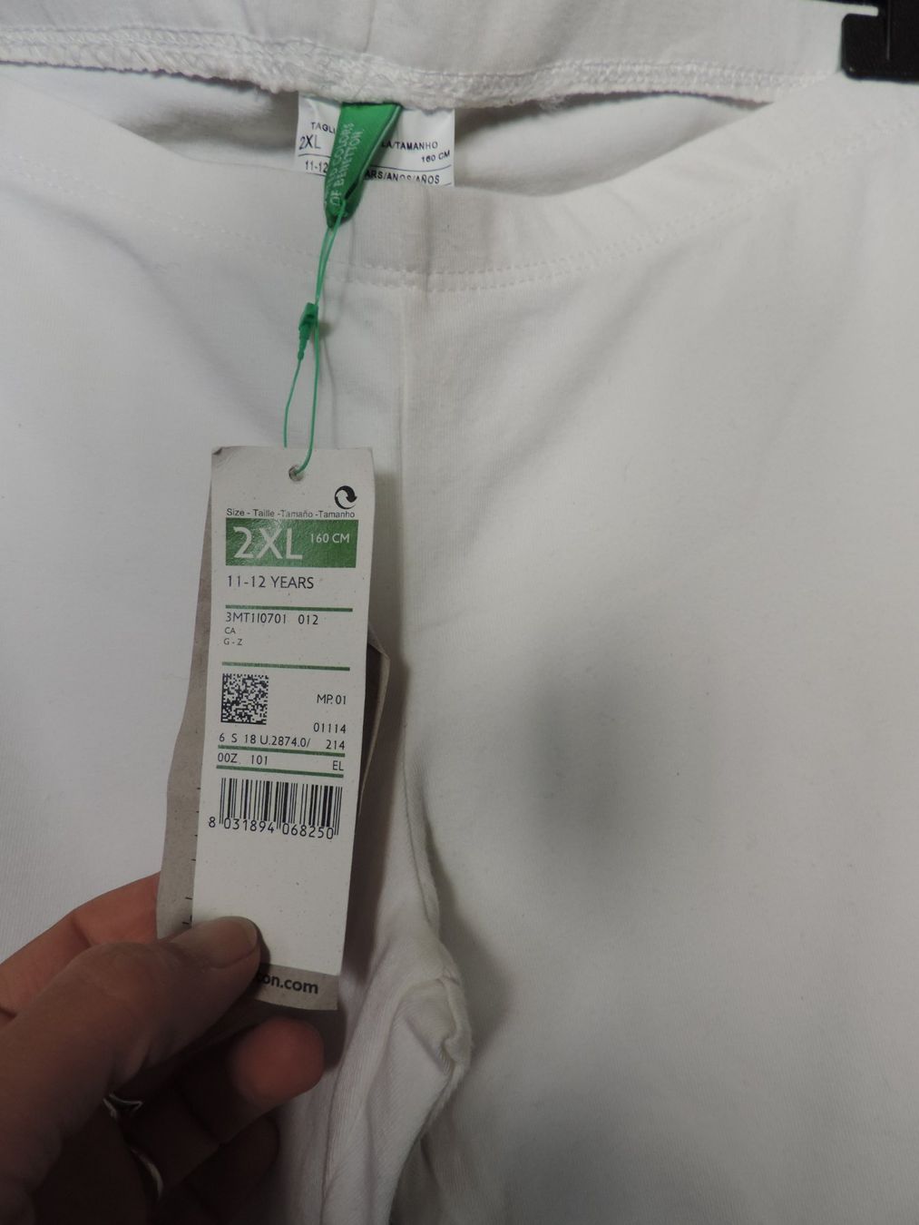 Benetton Calze & Collant: corsaire blanc Benetton – Nuovo e nell'imballaggio originale da Genève venduto da Axelle333 5