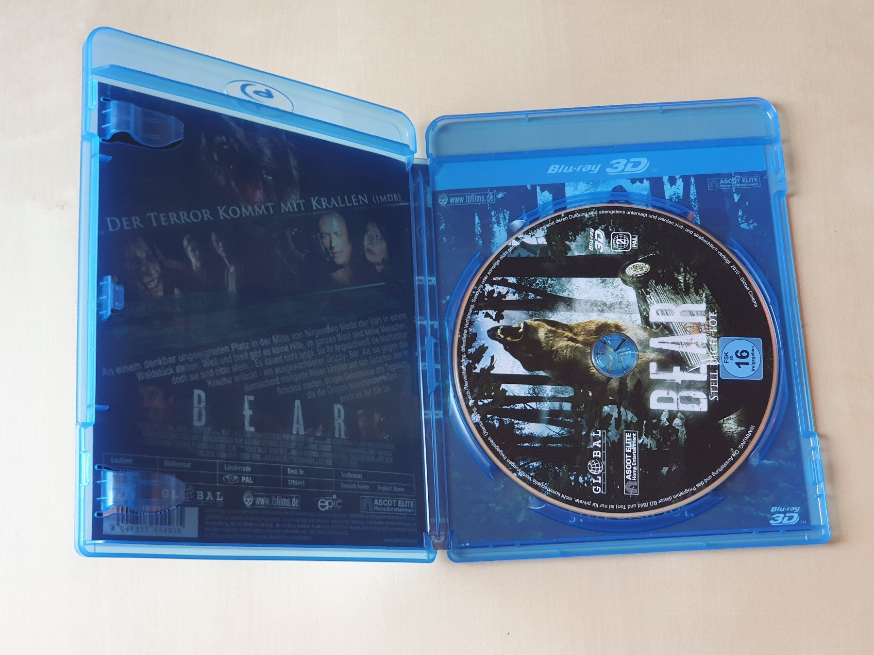 Alle DVDs: Bear 3D – Gebraucht aus Stansstad von collectorsshop 2