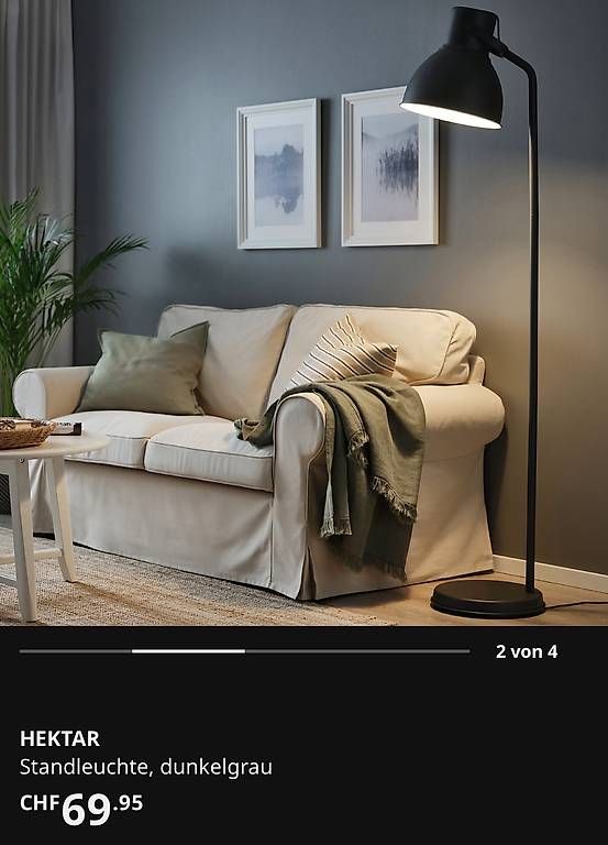 Ikea Lampade: IKEA Hektar Stehlampe – Usato da Bremgarten AG venduto da dianaK10 1