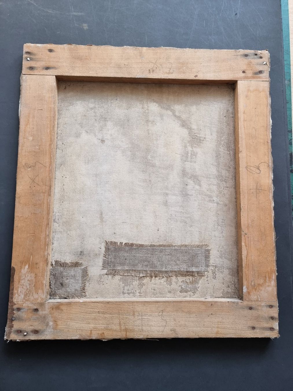 Gemälde: GEMÄLDE ANTIK OEL LEINWAND SIGNIERT – Gebraucht aus Gersau von grafik-kunst 4