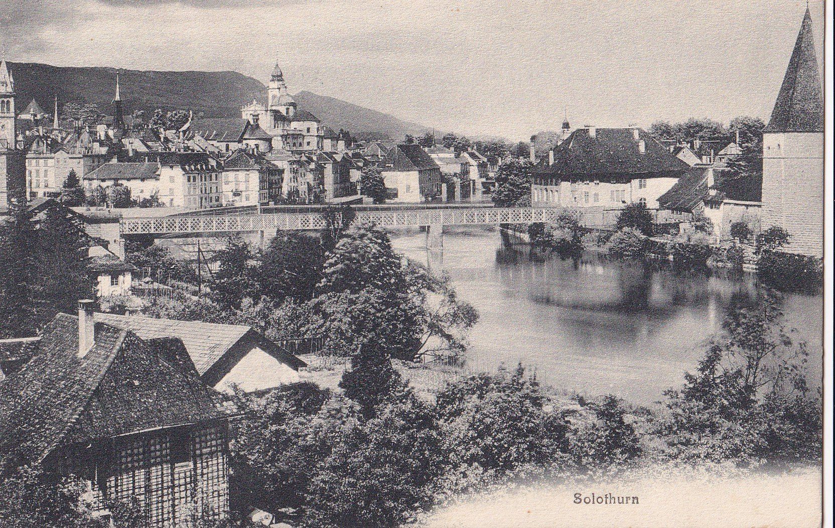 Cartes postales: Solothurn Teilansicht – D'occasion à Olten par clotaldi