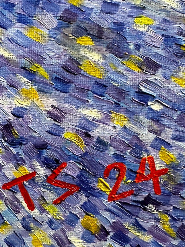 Gemälde: Äpfel (Öl auf Leinwand) Nr. 265 – Gebraucht aus Unterlunkhofen von Chrono69 3