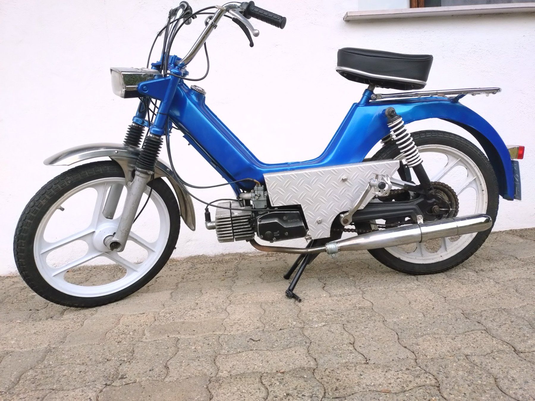 KTM Ciclomotori: Töffli mit Puch Maxi Rahmen u Sachs Motor – Usato da Schwarzenbach SG venduto da Veloma