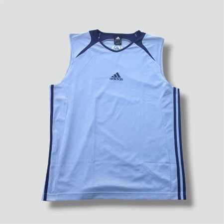 Adidas sportswear grey retro vest vintage streetwear tanktop