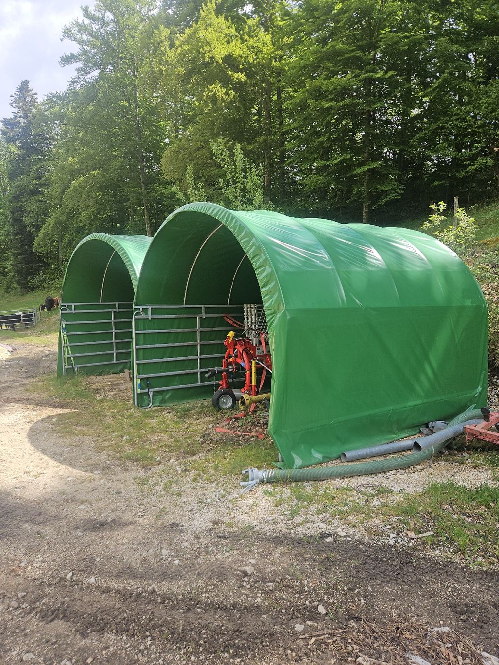 Accessori per la stalla: weidezelt mit rückwand – Usato da Seehof venduto da Namor95