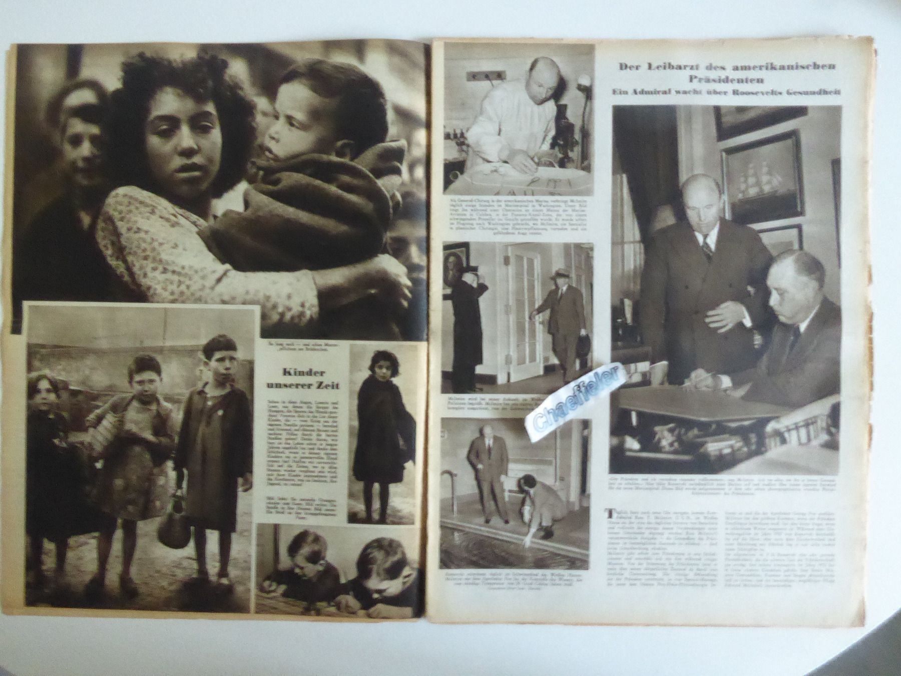 Revues & Magazines: 1941 Schweizer Jllustrierte Zeitung – D'occasion à Zürich par Chaeffeler 2