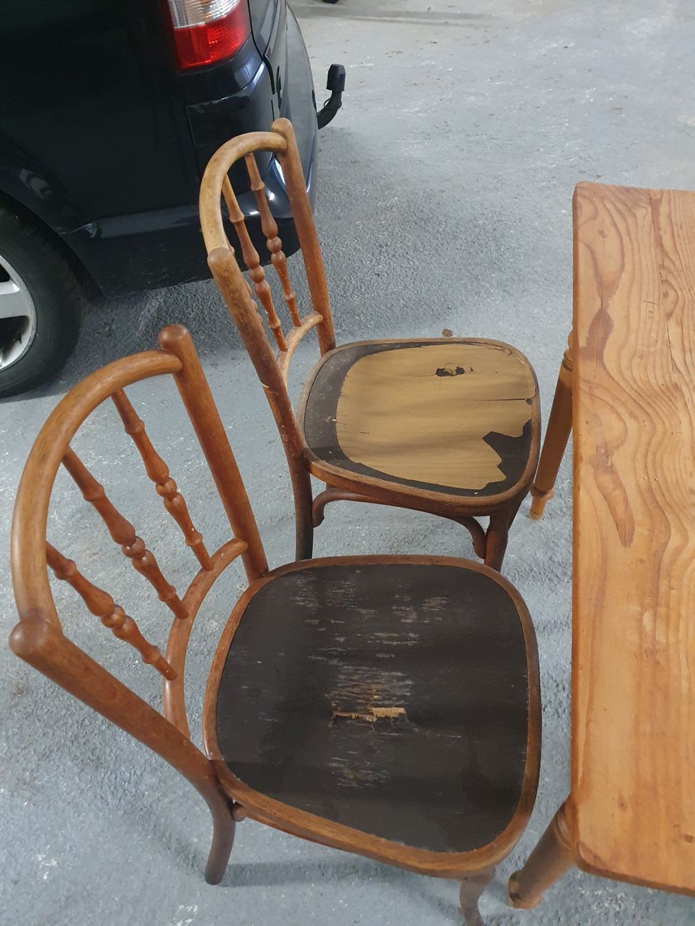 Set di tavolo e panche: Tisch mit 4 Stühle – Difettoso da Meiringen venduto da Vwja75 4