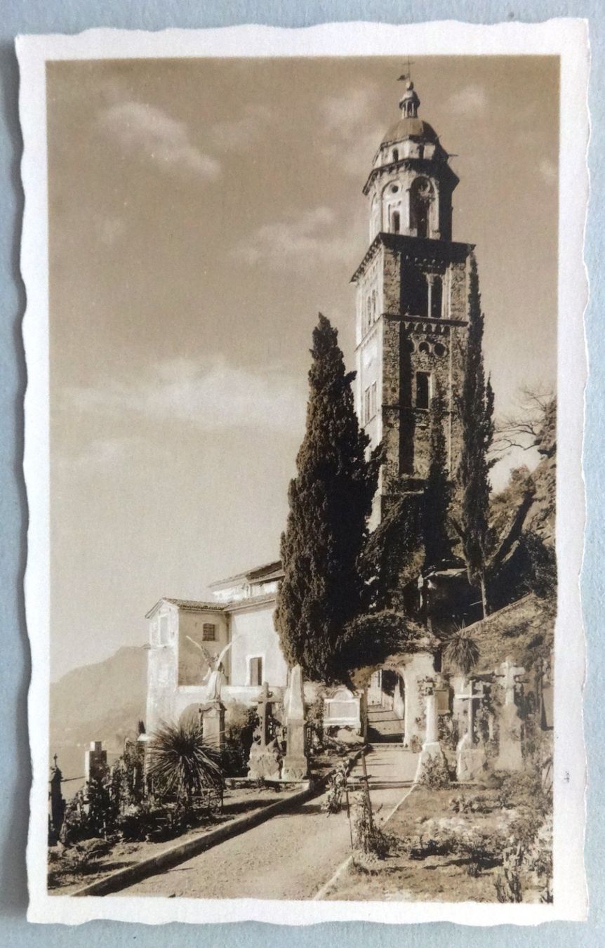 Cartoline postali: Morcote, lago di Lugano – Usato da Fétigny venduto da Billy2miny