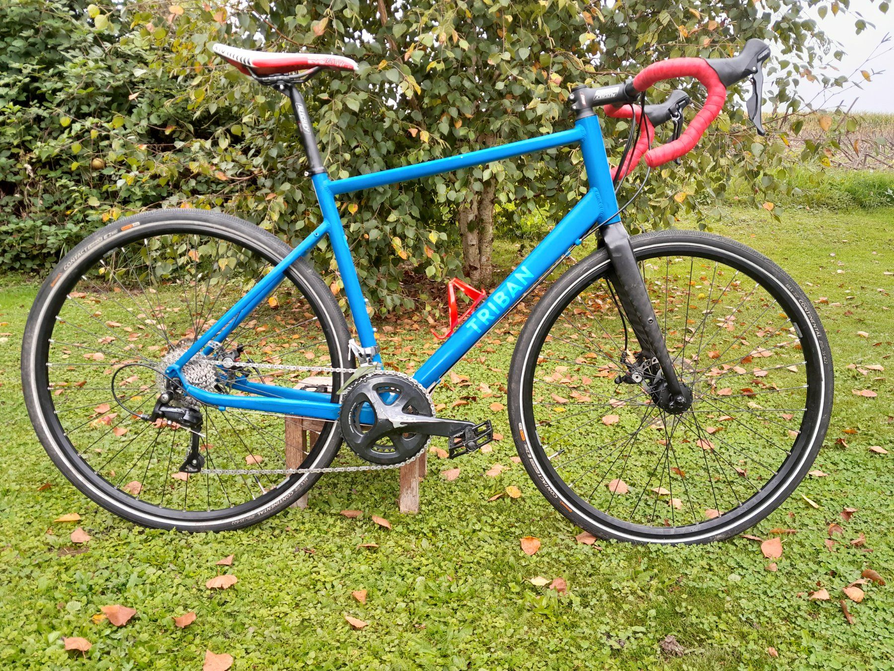 Triban Bici Gravel Usata Taglia Xl Triban RC 520 Gravel Bike, Top